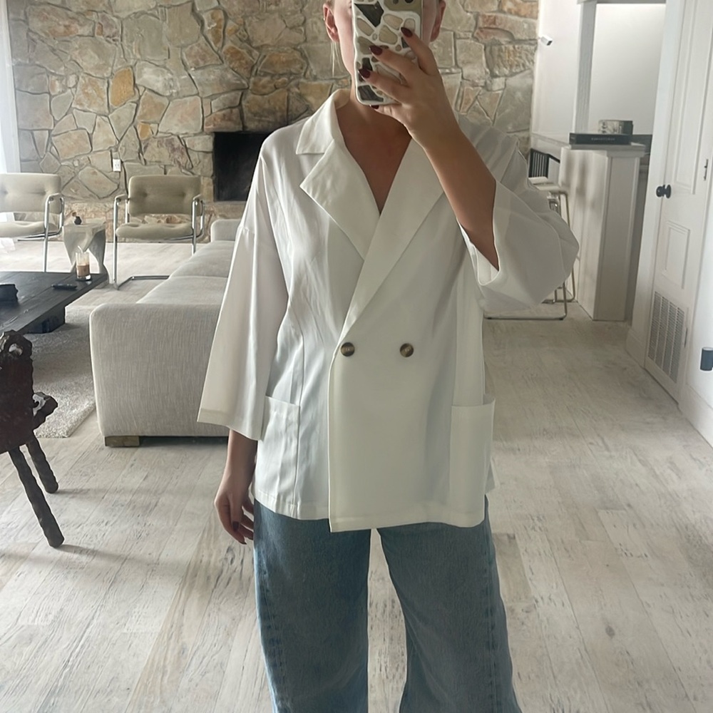 White Blazer
